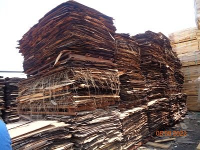 Fire affected Veneer